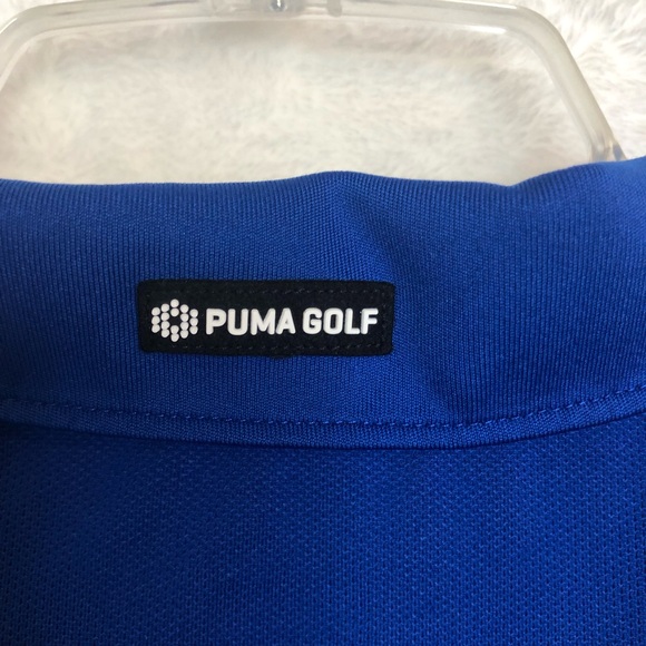 Puma Golf Dry Cell Technology Performance Polo Shirt, XXL, Blue - Picture 3 of 12
